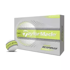 TaylorMade TM26 Tour Response Stripe, Valkoinen, Keltainen