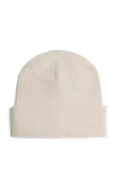 J.Lindeberg Diamond Alpaca Mix Beanie, Beige