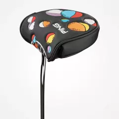 Ping Icon Mallet Headcover, Musta