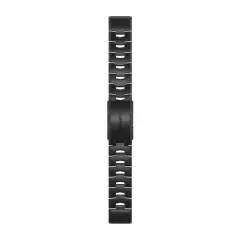 Garmin QuickFit 22 Titanium Watch Band, Musta