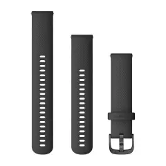 Garmin Quick Release 20mm Band, Musta