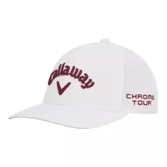 Callaway Tour Performance Pro Cap, Valkoinen / Punainen