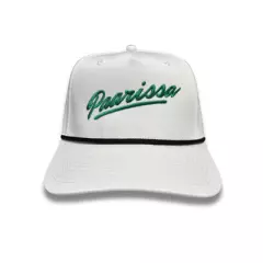 Paarissa Logo Rope Cap, Valkoinen, One Size