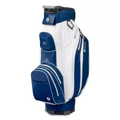 Motocaddy Dry Series Waterproof Cart Bag, Tummansininen, Valkoinen