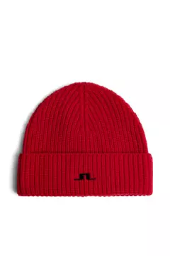 J.Lindeberg Joan Merino Beanie, Punainen