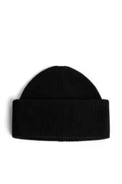 J.Lindeberg Monti Cashmere Blend Beanie, Musta