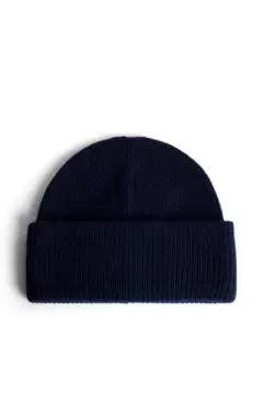 J.Lindeberg Monti Cashmere Blend Beanie, Tummansininen