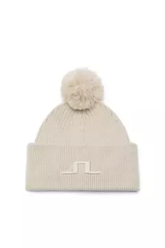 J.Lindeberg Aeries Beanie, Beige, One Size