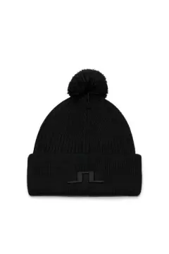 J.Lindeberg Aeries Beanie, Musta, One Size