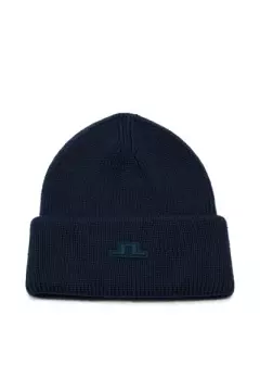 J.Lindeberg Vale Beanie, Tummansininen, One Size