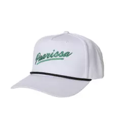 Paarissa Logo Rope Cap, Valkoinen, One Size