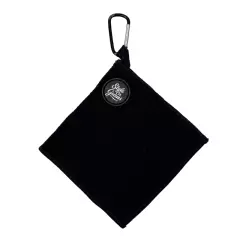 Style On Greens Microfibre Magnet Towel Small, Musta