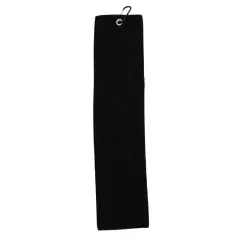 SC59 Trifold Towel, Musta