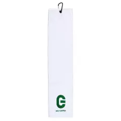 Golf Center Trifold Towel, Valkoinen
