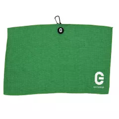 Golf Center Magnet Microfibre Towel, Vihreä