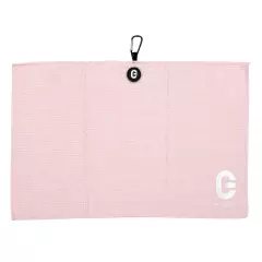 Golf Center Magnet Microfibre Towel, Vaaleanpunainen