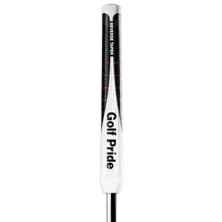 Golf Pride Reverse Taper Round, Musta / Valkoinen / Punainen, Small