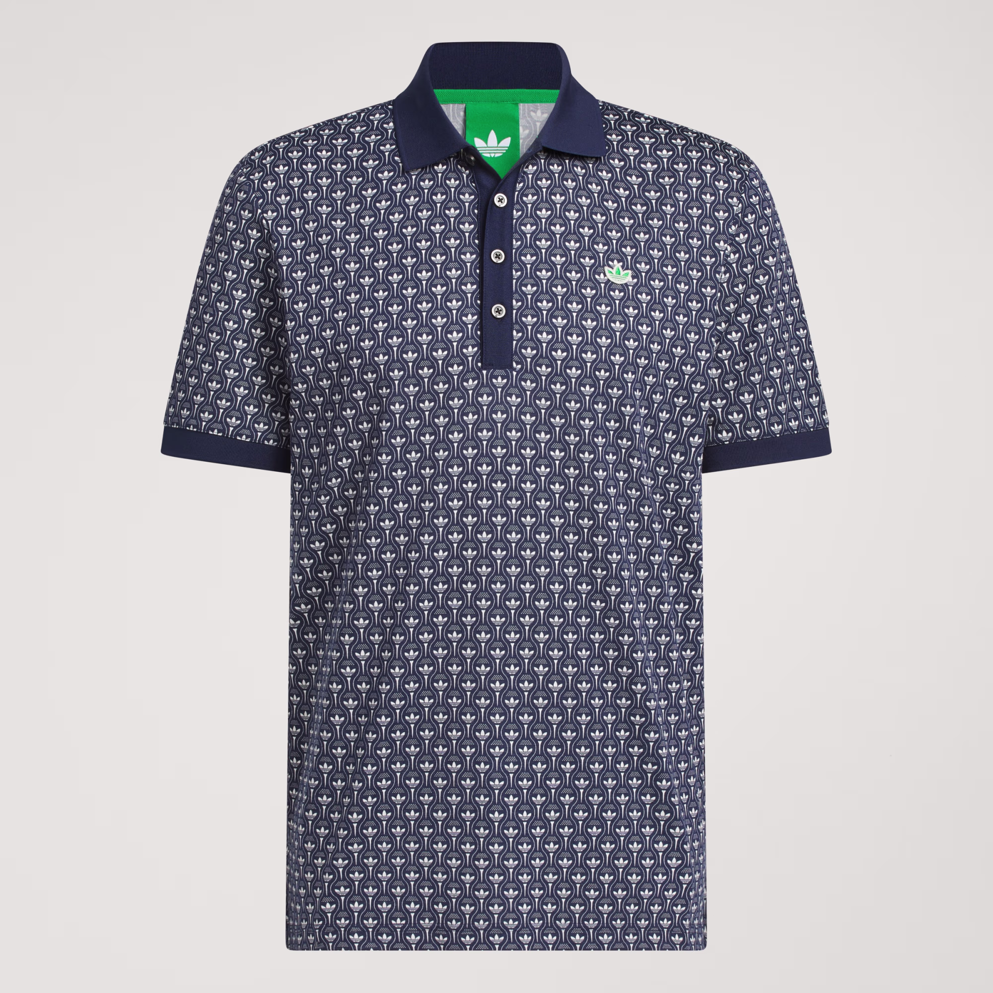 adidas Originals All Over Trefoil Polo