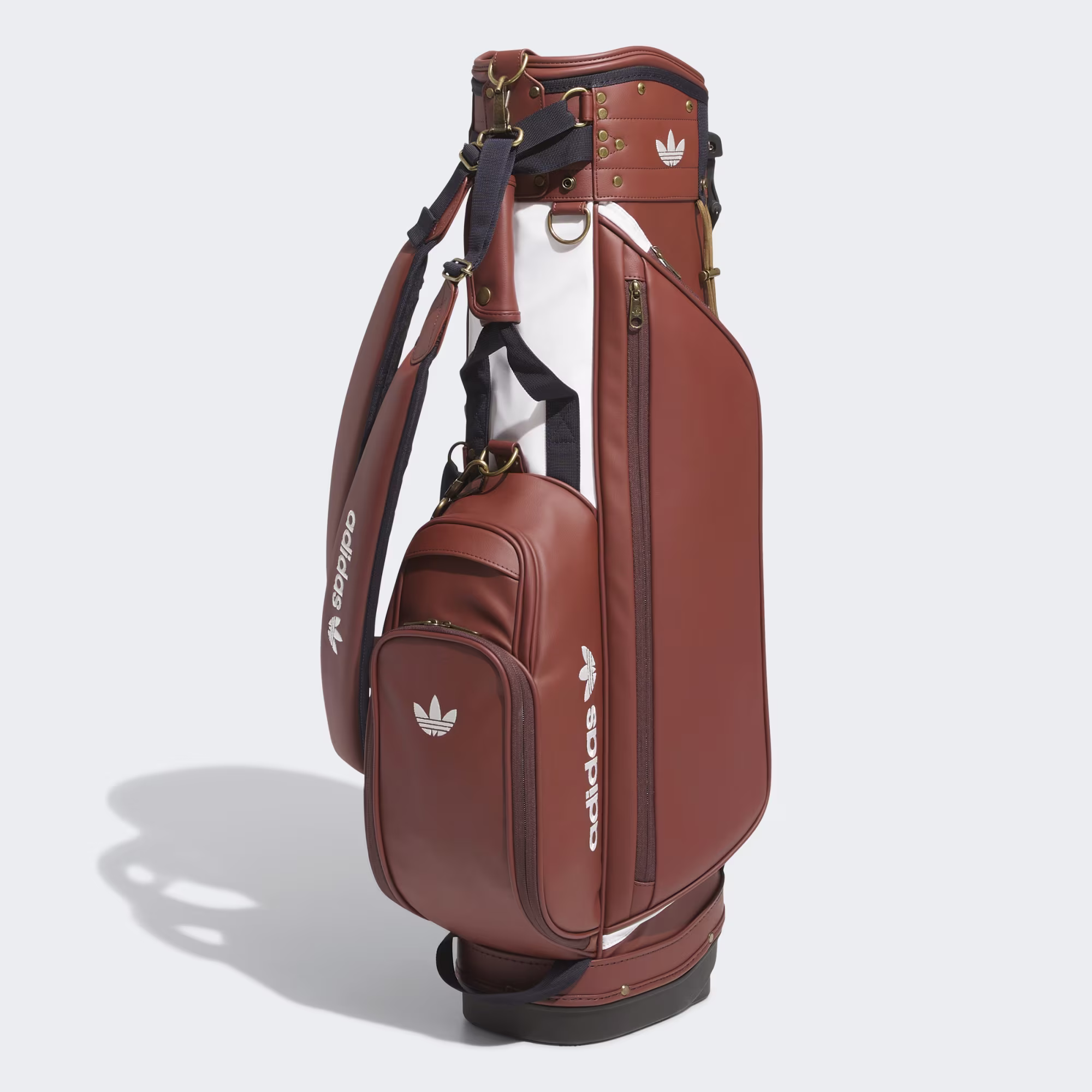 adidas S Carry Bag, Ruskea, Valkoinen