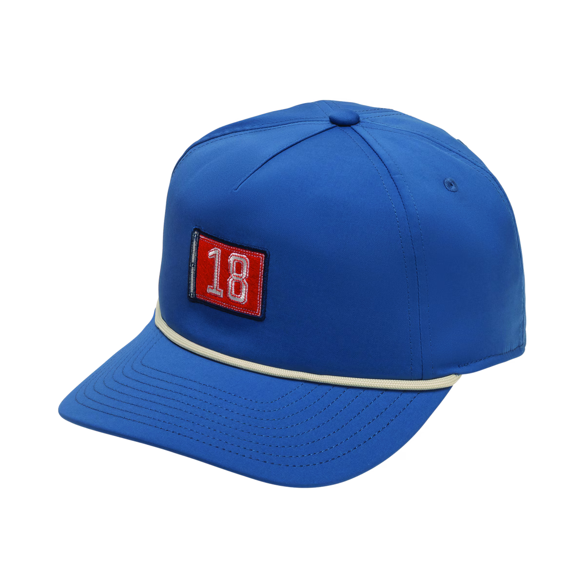FootJoy 5-Panel 18th Hole Cap, Sininen