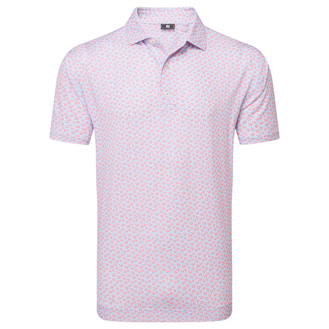 FootJoy Floral Sketch Print Lisle