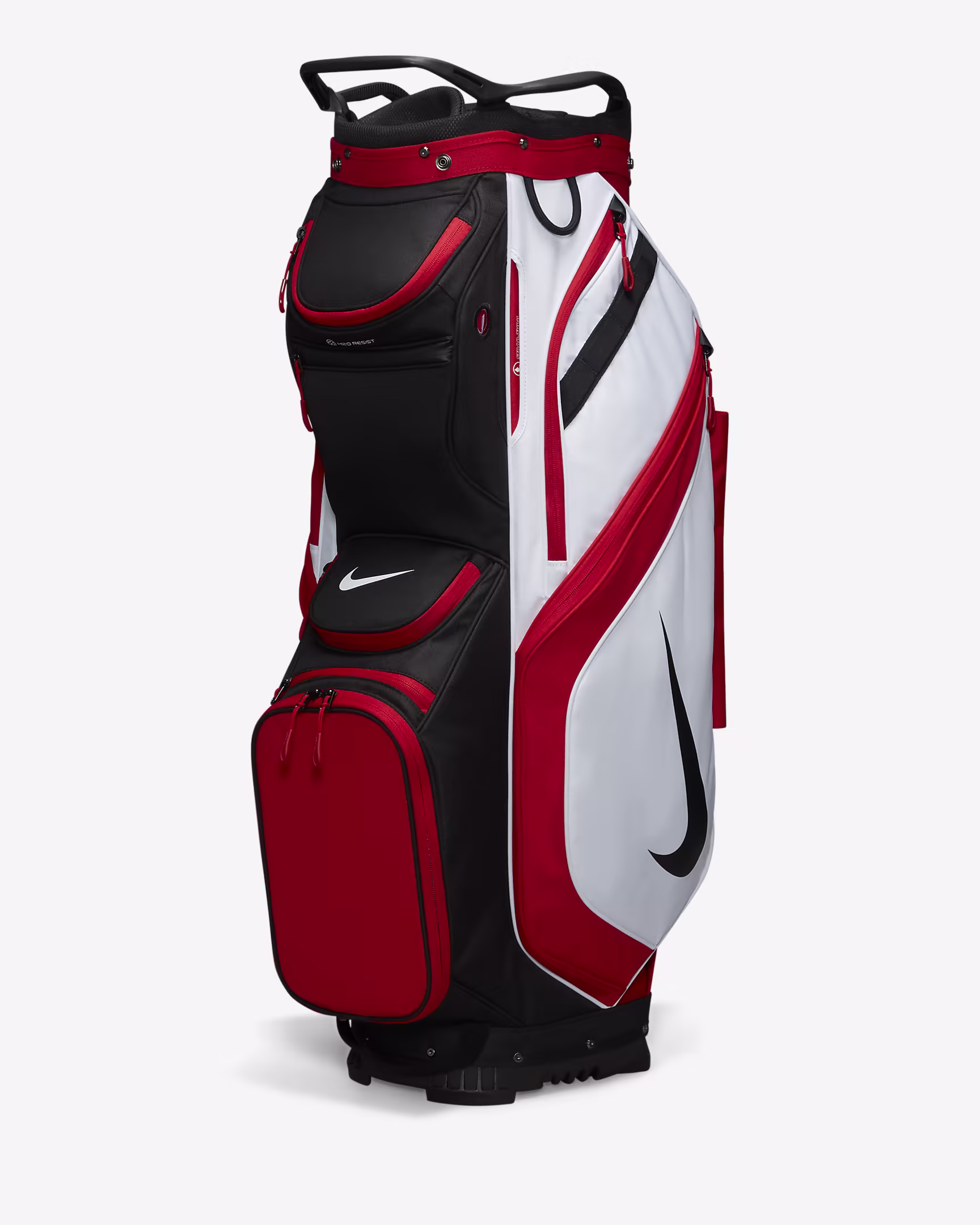 Nike Performance Cart Golf Bag, Punainen / Musta