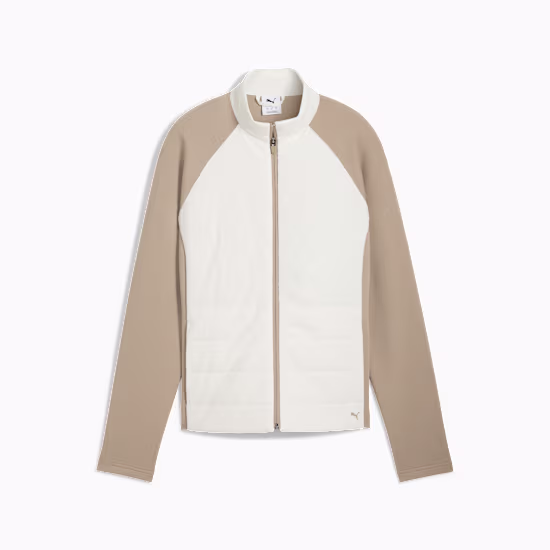 Puma W Cloudspun Fleece Hybrid Jacket