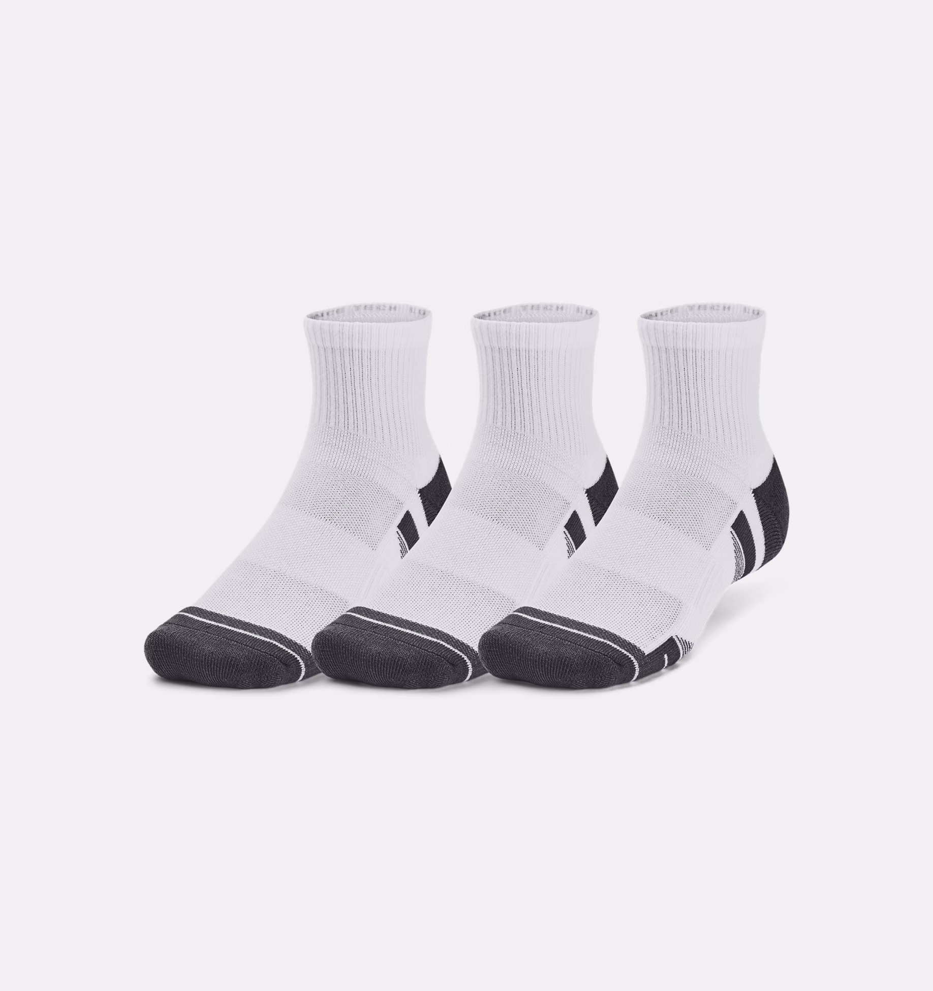 Under Armour Performance Tech 3-pack Qtr Socks
